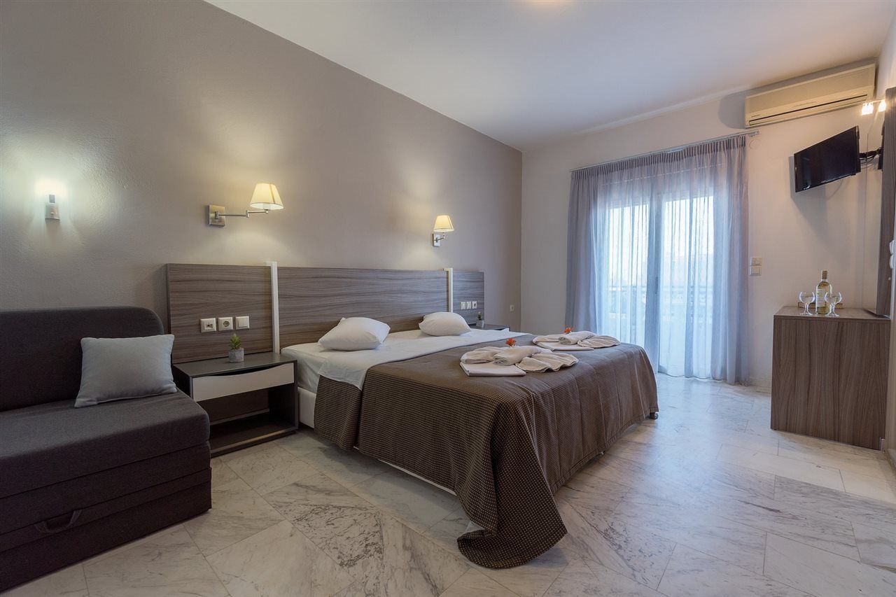 Apollo Apartments Paralia Kourna Esterno foto